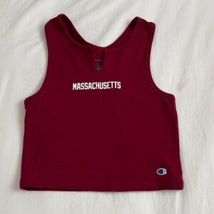 Champion Burgundy Massachusetts Tank Top